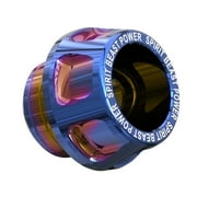 Universal Motorcycle Front Shock Absorber Anti-Fall Block Guard Protector CNC Aluminum Alloy Burnt Blue